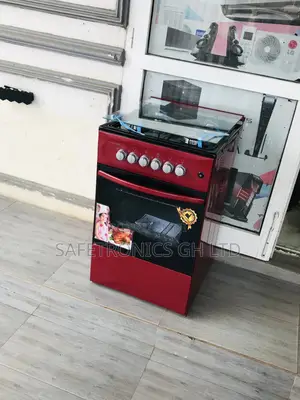 Volcano 4 Gas Cooker Oven With Grill 50x50 Glass Lid