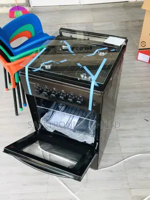 Authentic 4 Gas Volcano Oven With Grill Glass Lid 50x50