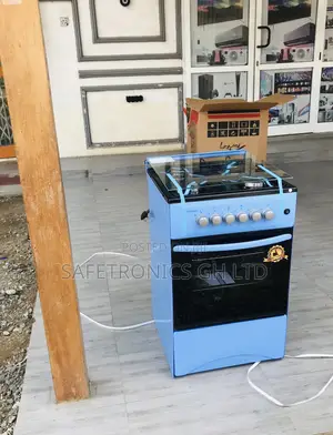 50x50 Oven With Grill Volcano 4 Gas Cooker Glass Lid
