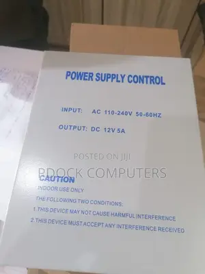 8ch CCTV Power Supply Control 12v 5a Power Box