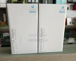 Ubiquiti 24v (12w) Gigabit Poe Adapter