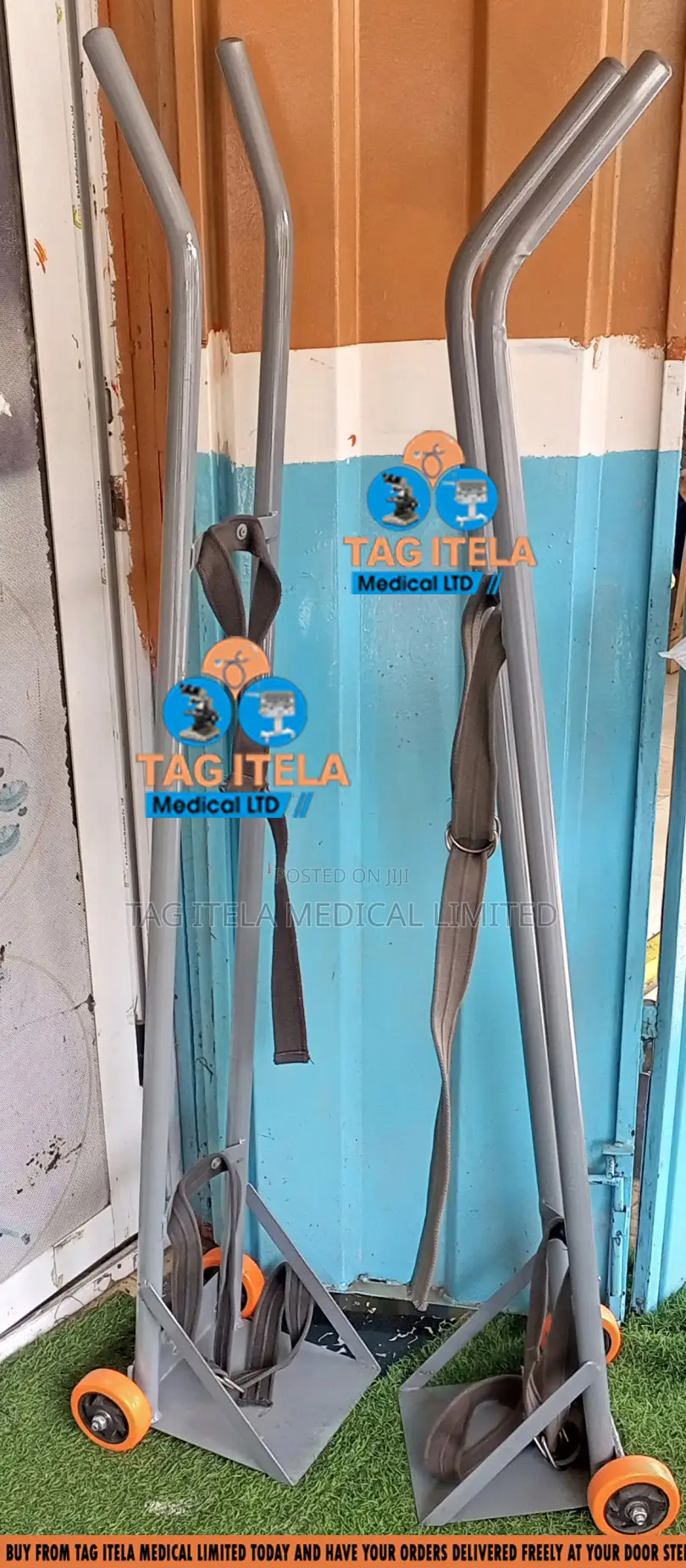 Oxygen Cylinder Trolley (40/50ltrs)