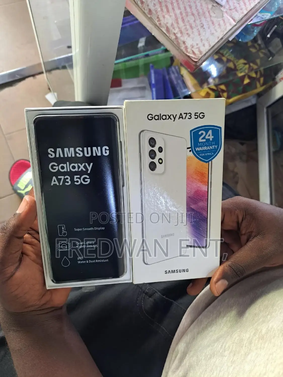 New Samsung Galaxy A73 5G 128 GB White