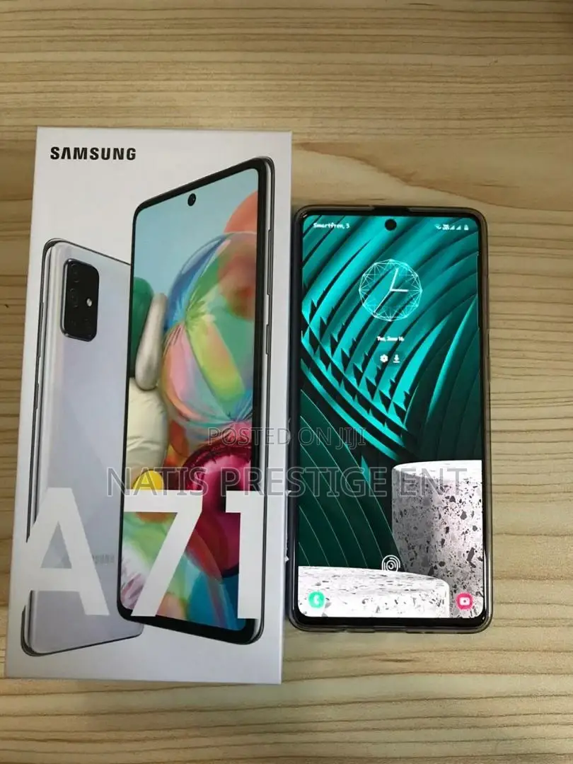 New Samsung Galaxy A71 5G UW 128 GB Black