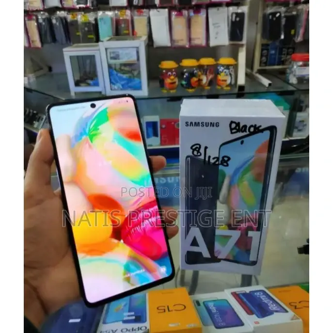 New Samsung Galaxy A71 5G UW 128 GB Black