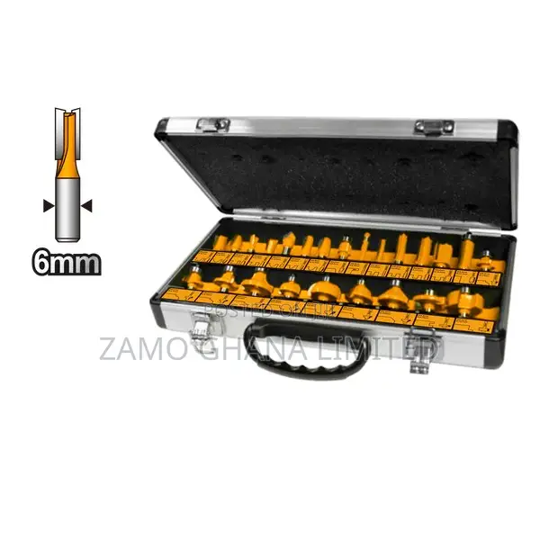 24 PCS Router Bits Set - Akrt24081