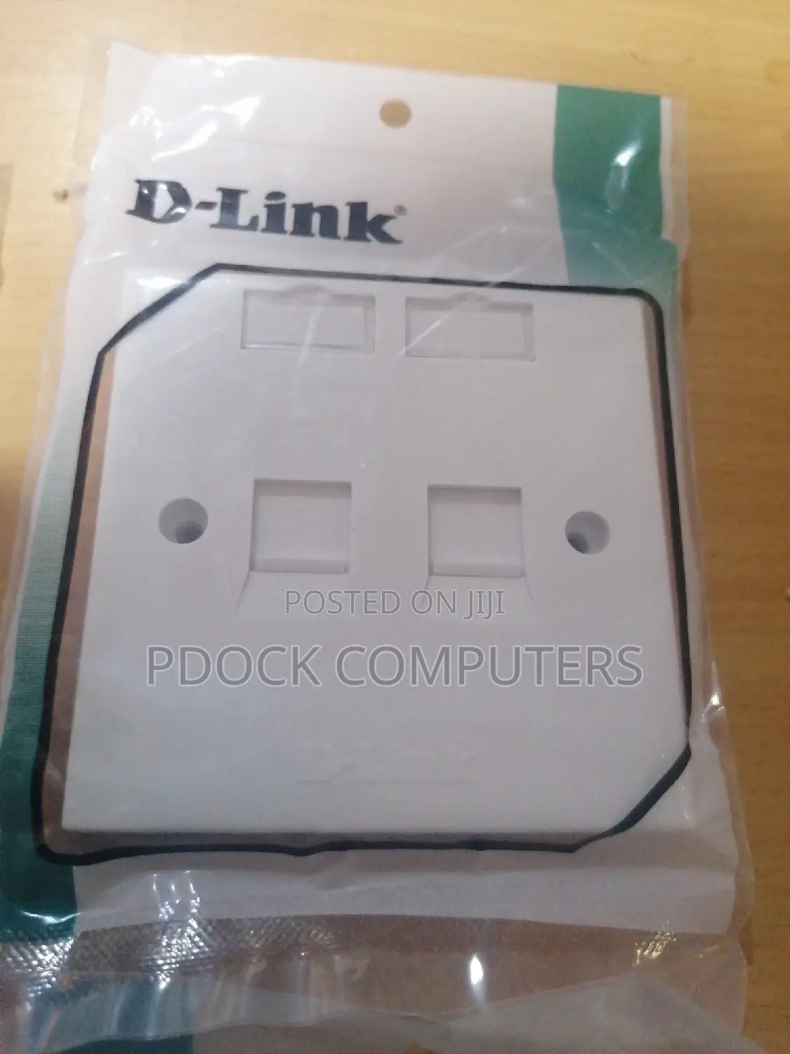 Double Faceplate Withtwo Keystone Jack, Dlink