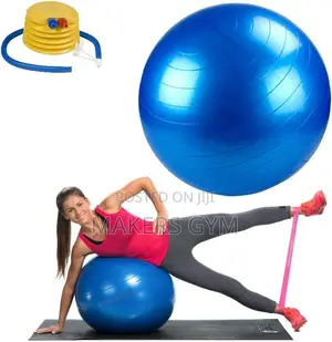 Exercise Gym Ball WITH PUMP (Anti-Burst)