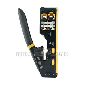 Modular Plug Crimping Tool for Rj45,Cat7 With Dovetail