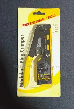 Modular Plug Crimping Tool for Rj45,Cat7 With Dovetail