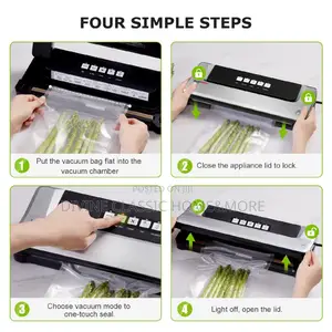 Bonsenkitchen Dry Vacuum Sealer Machine