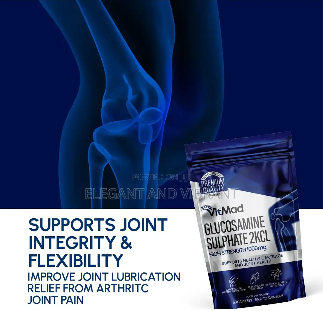 Glucosamine Sulphate 2KCI, 1000mg-Joint Relef Bone Support