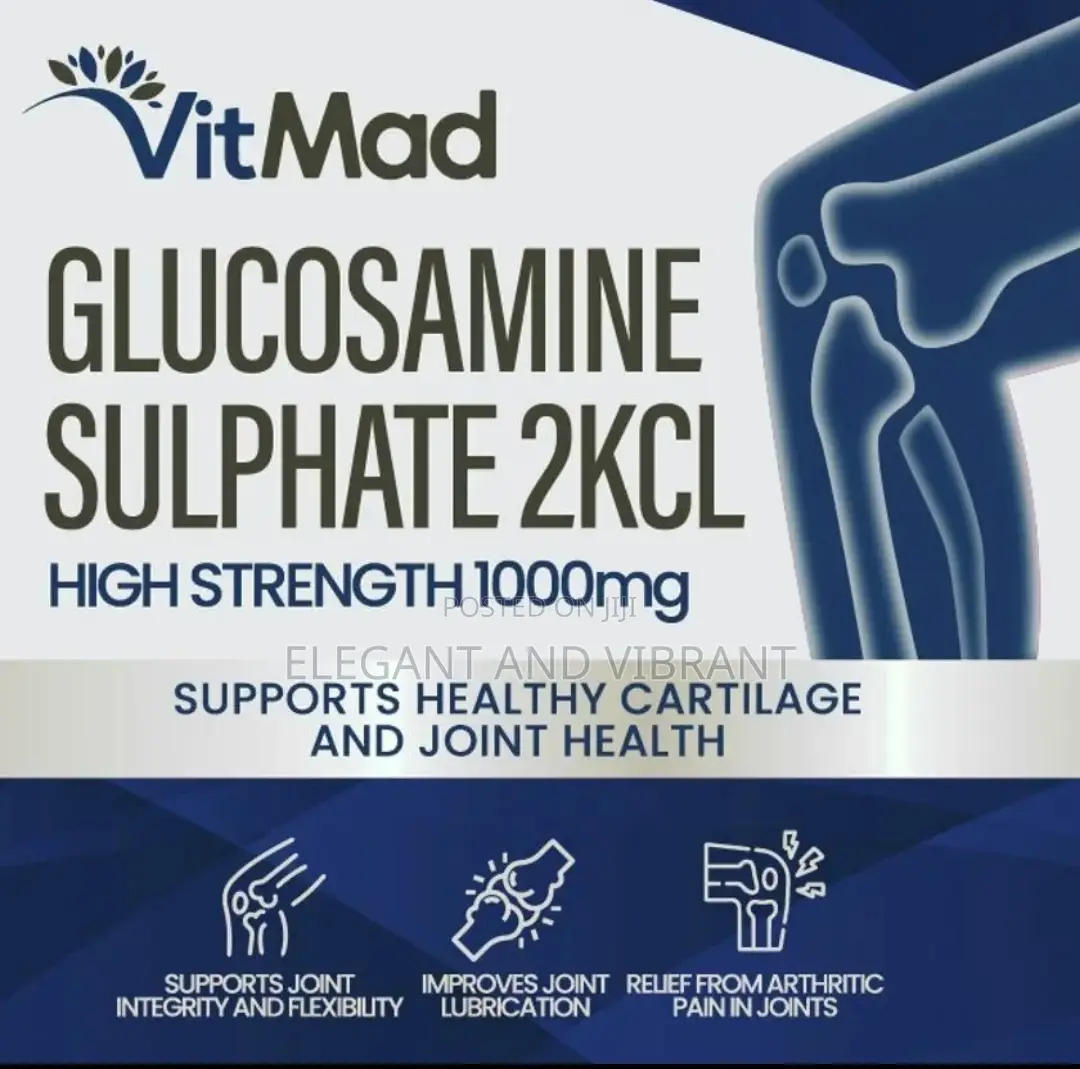 Glucosamine Sulphate 2KCI, 1000mg-Joint Relef Bone Support