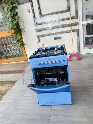 Shop Affordable Volcano 50x50 4 Gas Burner With Oven(Blue).