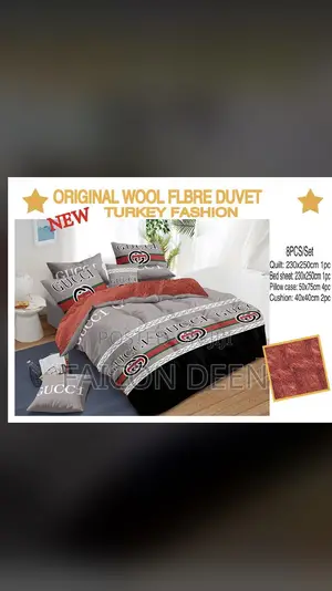 Wool Cotton Luxurious Original Duvet Set ( 8 PCS Duvet Set )