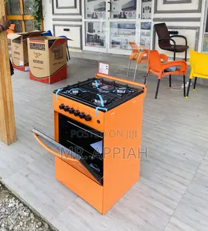Buy Volcano 50x50 4 Gas Burner With Oven(Orange).