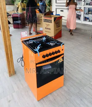 Buy Original Volcano 50x50 4 Gas Burner With Oven(Orange)