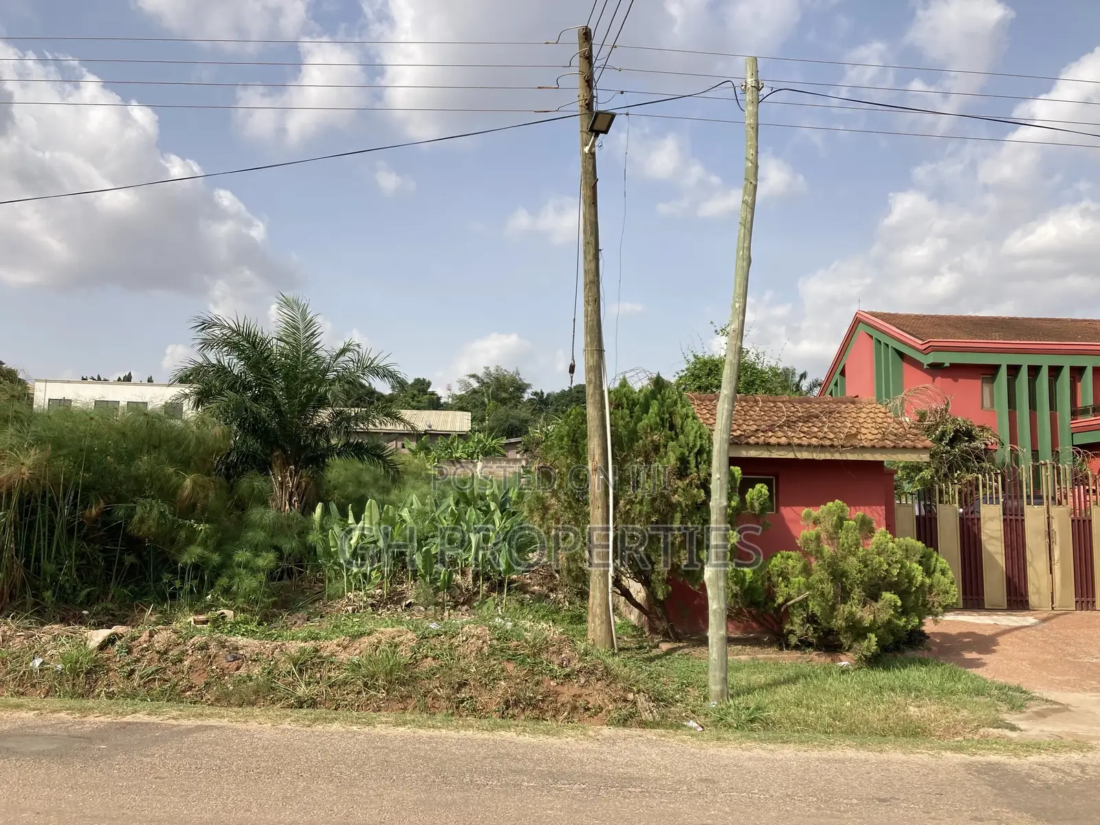 One Full Plot for Sale at Ahodwo,Sir Mass Area.