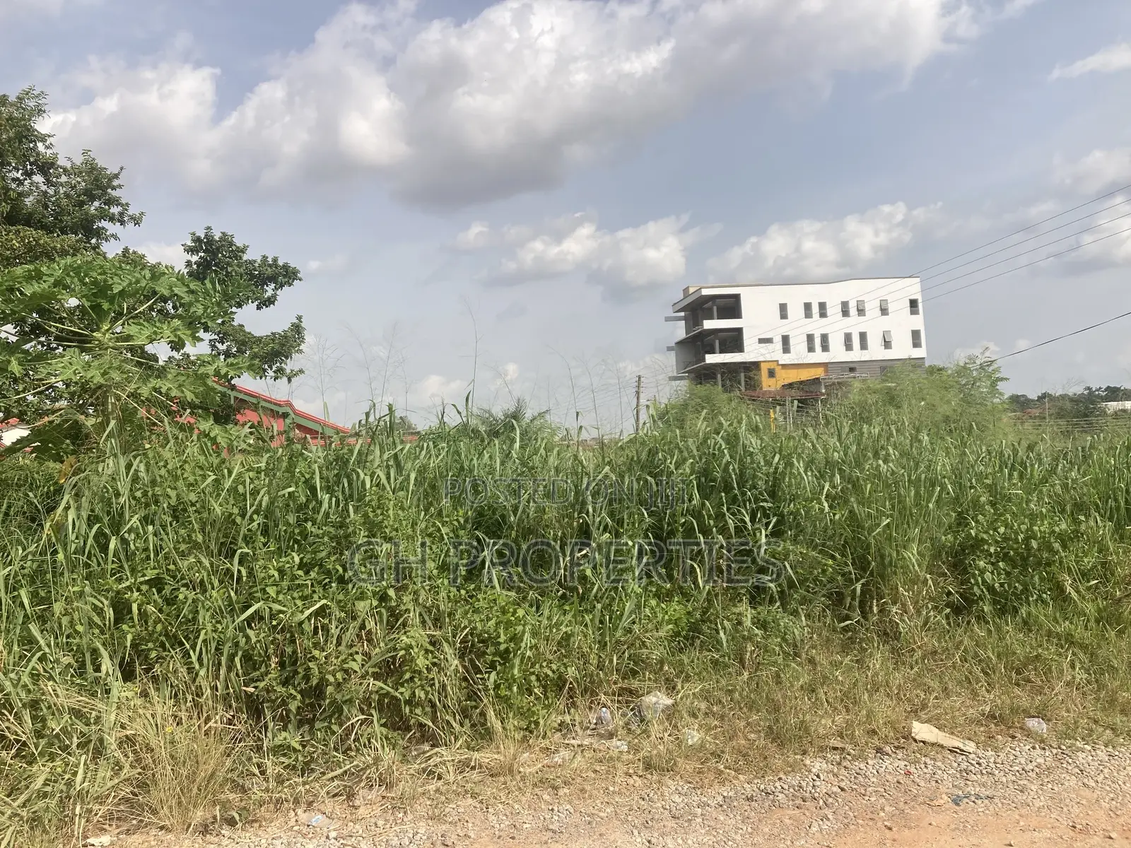 One Full Plot for Sale at Ahodwo,Sir Mass Area.
