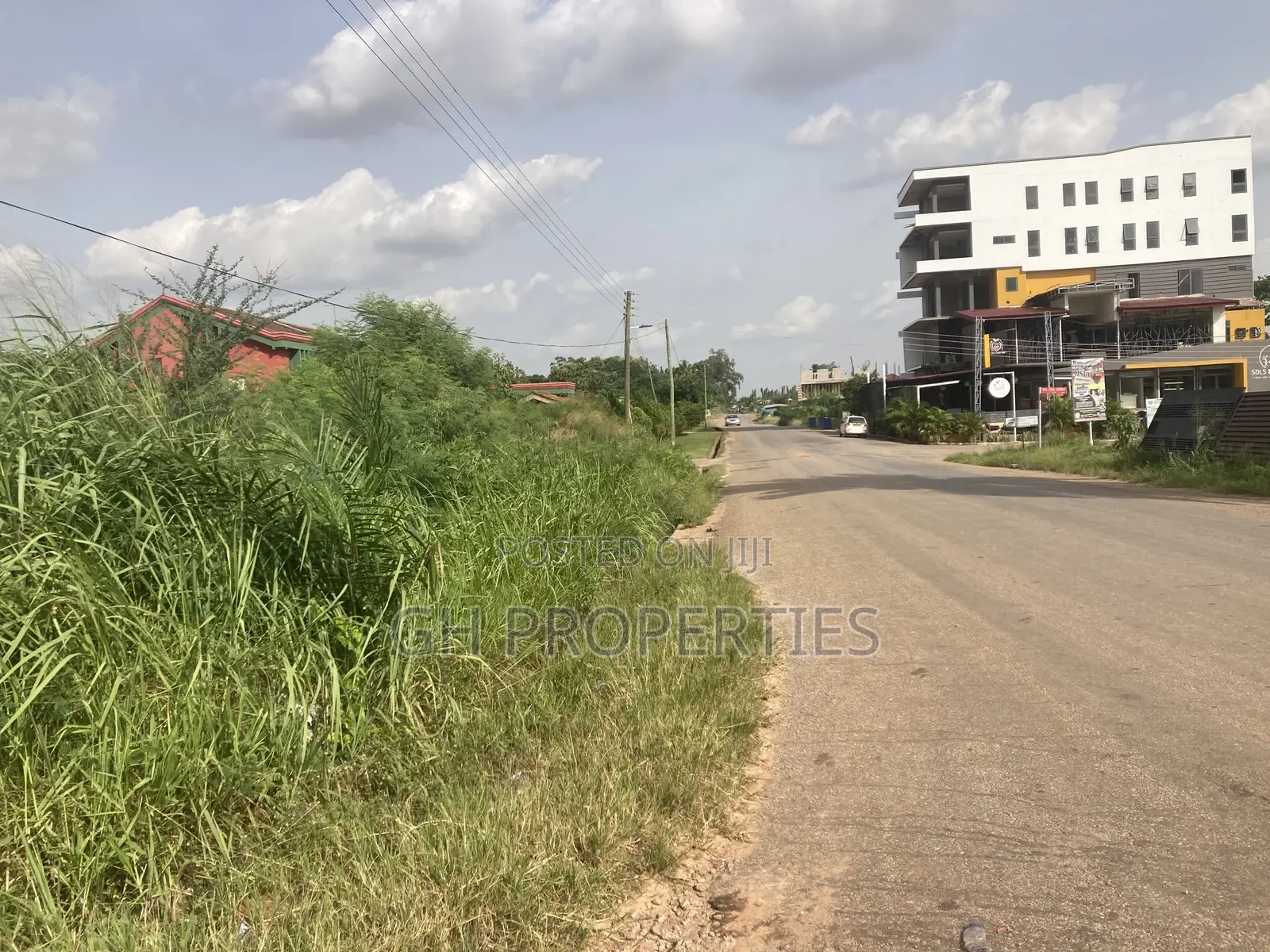 One Full Plot for Sale at Ahodwo,Sir Mass Area.
