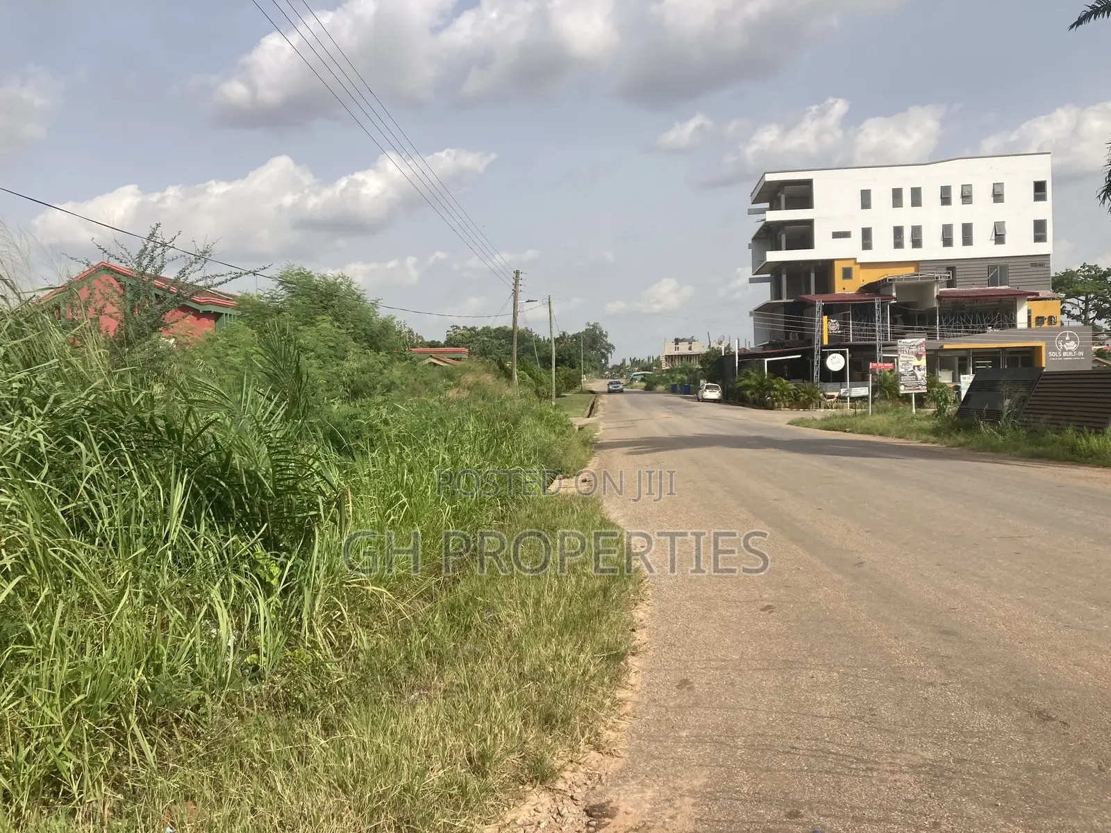 One Full Plot for Sale at Ahodwo,Sir Mass Area.