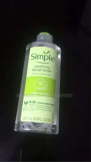 Simple Soothing Facial Toner