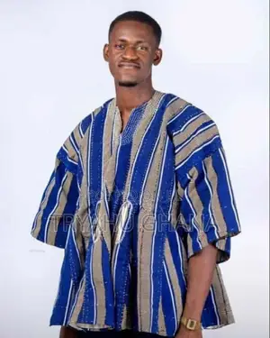 Original Handmade Ghanaian Traditional Fugu, Batakali, Smock
