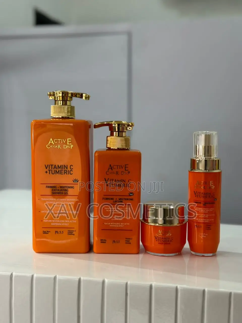 Active Caviar Drip Vitamin C +Turmeric Complete Set