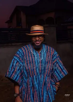 Original Handmade Ghanaian Traditional Fugu, Batakali, Smock