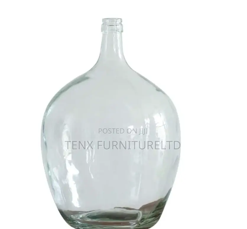 Clear Glass Vase (DECOR TALK)
