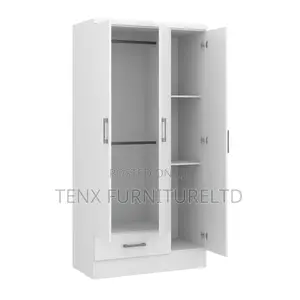 Wardrobe 3door With 3 Doors 1 Drawer