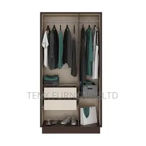 WARDROBE With 4 Compartments for Storage of Clothes