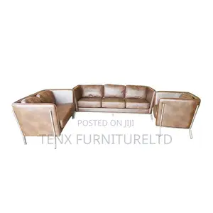 Sofa Set 3+2+1 Brown