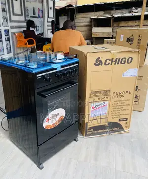 Reliable Chigo 50x50 4 Gas Burner With Oven(Black).