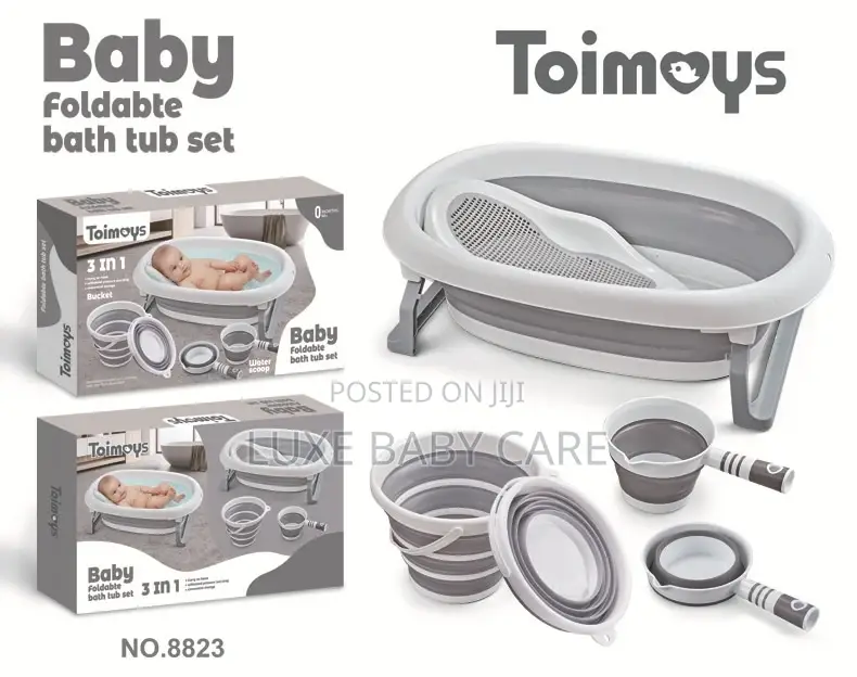 Foldable Baby Bath Set