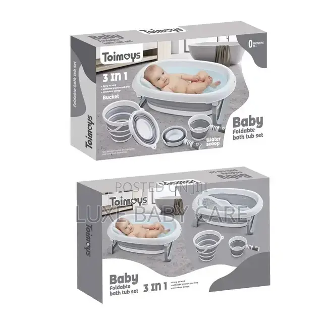 Foldable Baby Bath Set