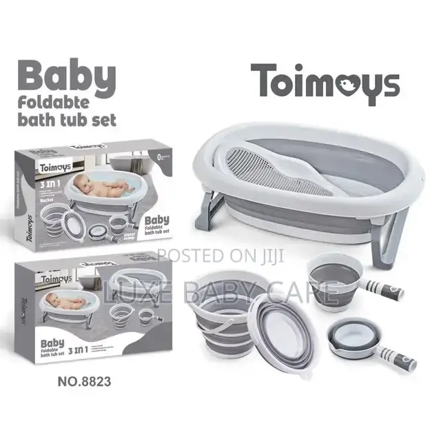 Foldable Baby Bath Set