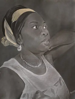 Mixed Media Portrait Artwork
