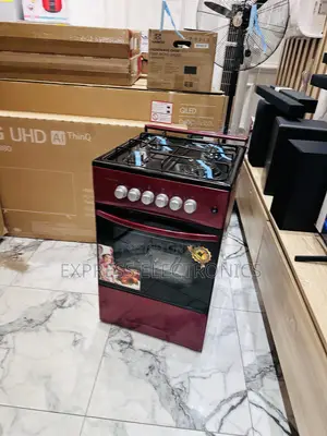 High Quality Red Volcano Has Cooker Oven Grill 4burner