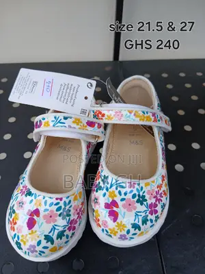 Marks and Spencer Floral Kids Girls Shoe