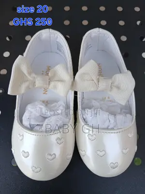 Monsoon Kids Girls White Ballet Flats