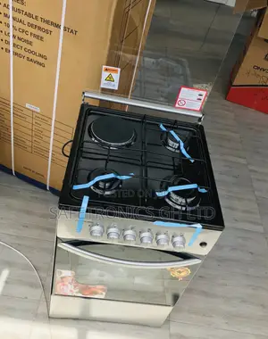 50x50 3 Gas Cooker Oven With Grill 1 Electric Volcano
