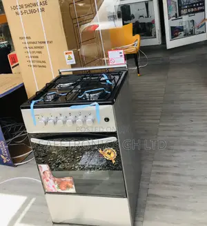 Gray 1 Electric 3 Gas Cooker Oven With Grill Volcano 50x50