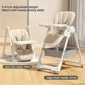 Adjustable Height High Chair for Infants