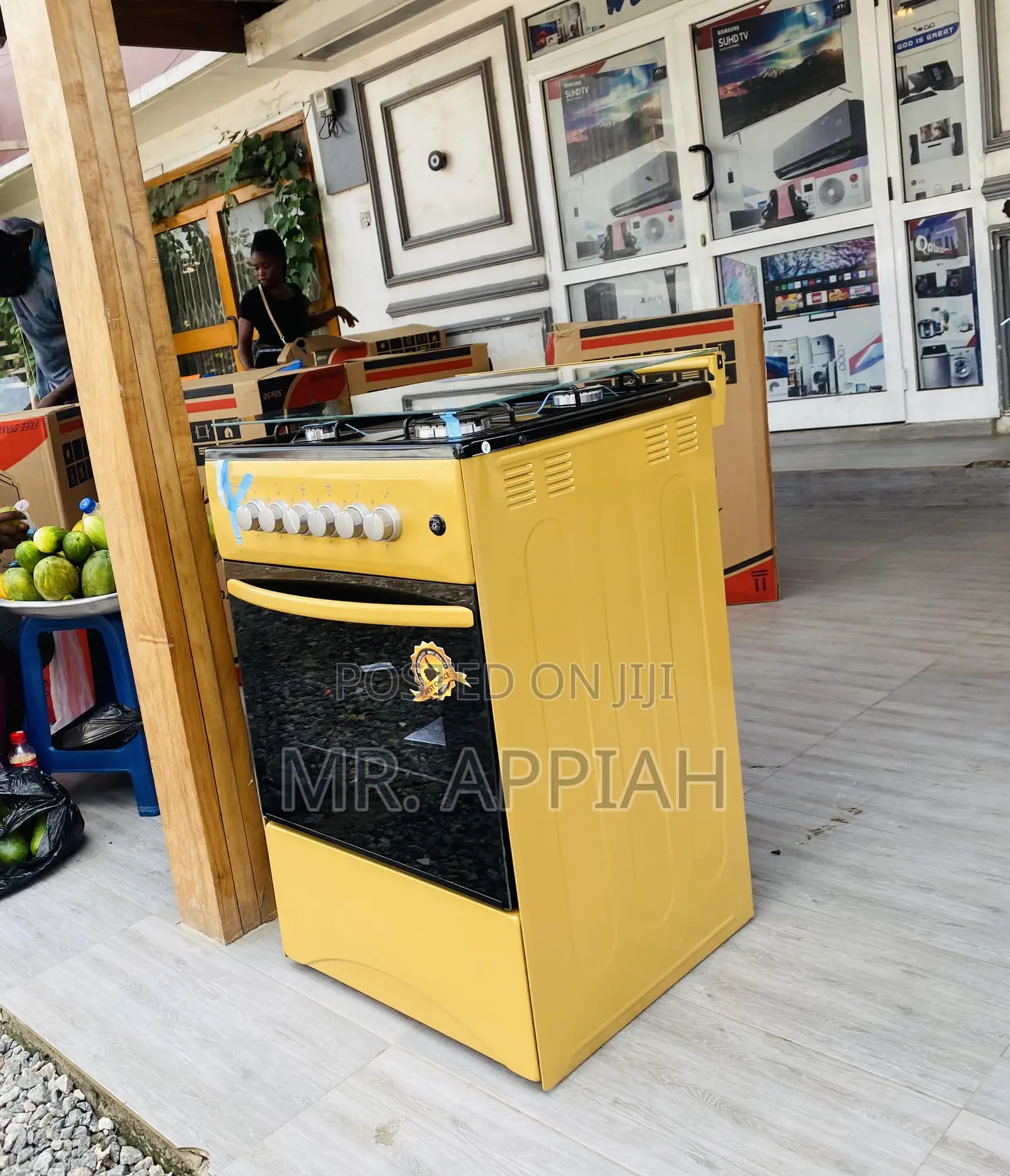 Shop Classic Volcano 50x50 4 Gas Burner(Yellow).