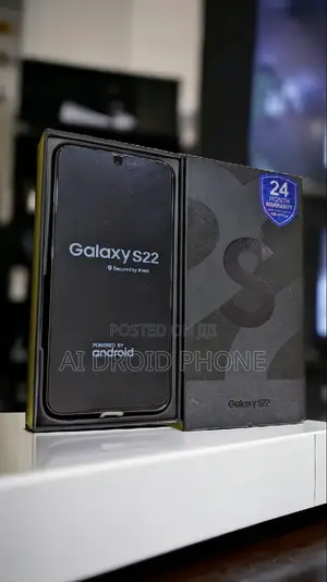 New Samsung Galaxy S22 5G 256 GB Black