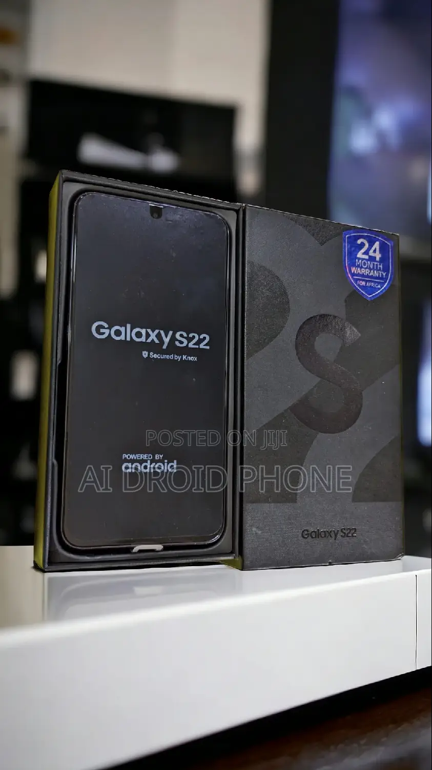 New Samsung Galaxy S22 5G 256 GB Black