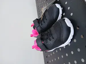 Kids Girls Black Reebok Runner Sneakers
