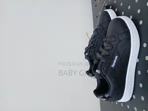 Black Reebok Glitter Girls Sneakers