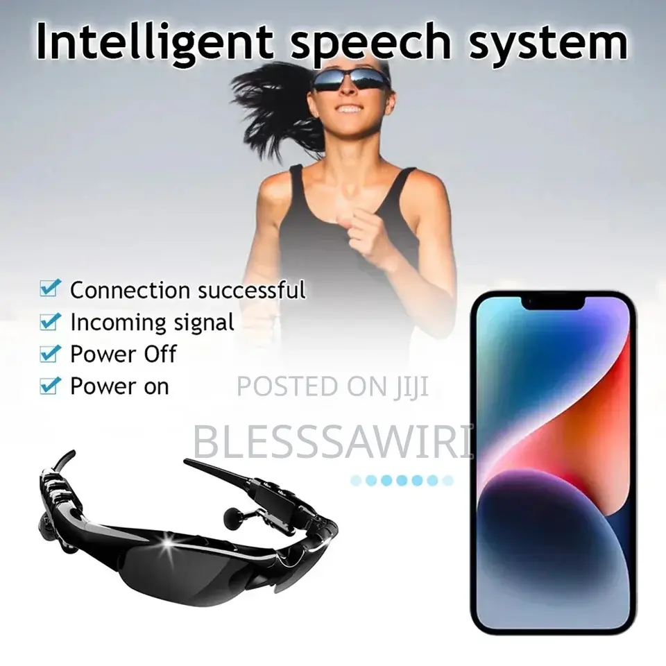 Intelligent Smart Bluetooth Headphone Eye Glasses